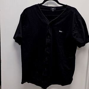 Black OBEY cardigan, Medium